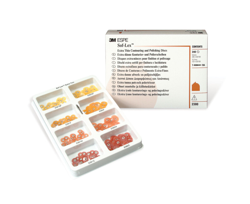 3M™ Sof-Lex™ Ekstra-cienkie krążki do wykańczania i polerowania